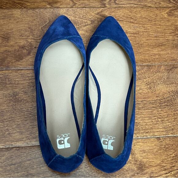 JOE'S Women's Comfort Suede Pointed Toe Loafer Flats Ballet Shoes Sz 7.5M - Picture 2 of 5
